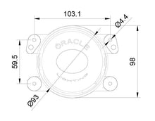 Load image into Gallery viewer, Oracle Jeep Wrangler JK/JL/JT High Performance W LED Fog Lights - w/o Controller