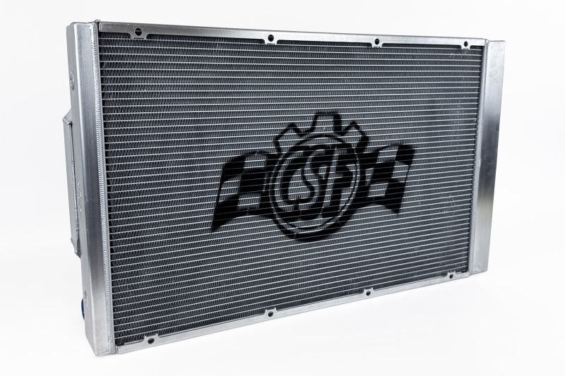 CSF Motorsport Radiator with Shroud - 14in SPAL Brushless Fans - Harnesses