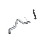 MBRP 15-16 Chevy Silverado / GMC Sierra 2500/3500HD 4in OD CatBack Single Side Exit w/ Downpipe - AL