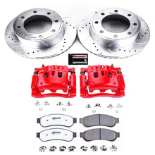 Load image into Gallery viewer, Power Stop 10-13 Ford F-250 Super Duty Rear Z36 Truck &amp; Tow Kit w/Cals