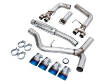 Load image into Gallery viewer, AWE Tuning 22-26 Subaru WRX Track Edition Exhaust - Vapor Blue Tips