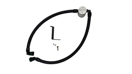 J&L 24-26 Ford Mustang EcoBoost Driver Side Oil Separator 3.0 - Clear Anodized