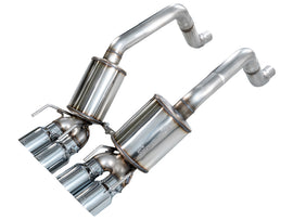 AWE Tuning 05-07 C6 Chevrolet Corvette 6.0L Touring Edition Axle-Back Exhaust w/ Chrome Silver Tips