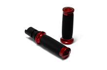 Load image into Gallery viewer, Performance Machine  24-25 Touring, 2025 Softail TBW  Contour Handle Grip Set - Red