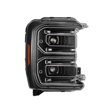Load image into Gallery viewer, AlphaRex 23-26 Ford F-250 SD LUXX LED Proj Headlights Alpha Blk w/Activ Light/Seq Signal/Switchback
