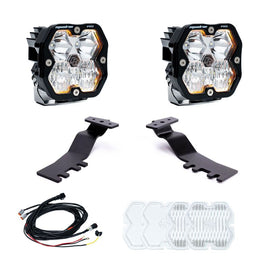Baja Designs 2024+ Toyota Tacoma Squadron Pro 2.0 A-Pillar Kit (Driving/Combo) - Clear