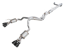 Load image into Gallery viewer, AWE Tuning 2021+ Cadillac Escalade 6.2L ESV 0FG Dual Exit Exhaust System w/ 5in Diamond Blk Tips