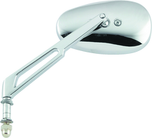 Load image into Gallery viewer, BikeMaster Harley Highrise Mirror 6-1/16in Stem - Each - Chrome