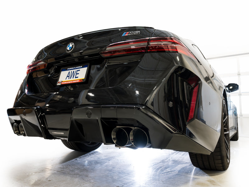 AWE Tuning BMW G90/G99 M5 Touring Edition Cat-Back Exhaust - Diamond Black Tips