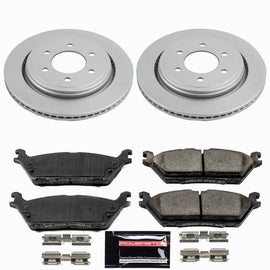 Power Stop 15-17 Ford F-150 Rear Z23 Coated Brake Kit