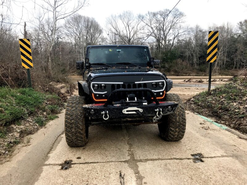 Oracle VECTOR Series Full LED Grille - Jeep Wrangler JK - NA