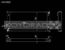 Load image into Gallery viewer, Koyo 00-05 Toyota MR2 Spyder 1.8L I4 MT (Manual Transmission) All-Aluminum Radiator