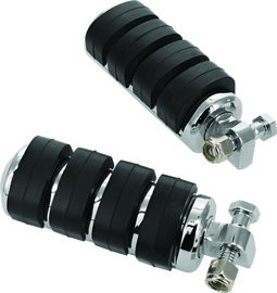Kuryakyn ISO Peg Large With Male Adapter Chrome (Pair)