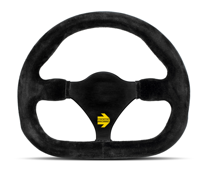 Momo MOD27/C Steering Wheel 270 mm -  Black Suede/Black Spokes