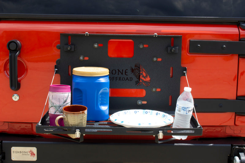 Fishbone Offroad 07-18 Jeep Wrangler JK Tailgate Table