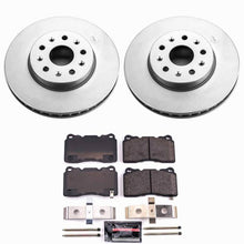 Load image into Gallery viewer, Power Stop 14-19 Cadillac CTS Front Z23 Coated Brake Kit