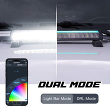 Load image into Gallery viewer, XK Glow XKmax 10in Offroad Light Bar w/ RGBW Chasing DRL &amp; App Control