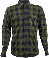 Load image into Gallery viewer, Speed and Strength True Grit Armored Motoshirt Olive/Black - Medium