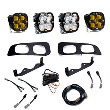 Load image into Gallery viewer, Baja Designs 23-25 Ford Super Duty Squadron Pro/SAE 2.0 Dual Fog Pocket Kit (SAE Fog) - Baja Amber