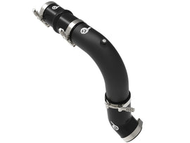 aFe BladeRunner 3in Aluminum Hot Charge Pipe Black RAM Diesel Trucks 25-26 L6-6.7L (td)