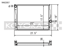 Load image into Gallery viewer, Koyo 99-05 BMW E46 (Non M3) M/T ONLY Radiator
