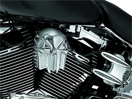 Kuryakyn Skull Horn Cover Chrome