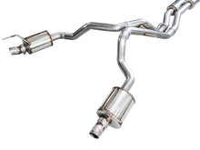 Load image into Gallery viewer, AWE Tuning 2021+ Cadillac Escalade 6.2L 0FG Dual Exit Exhaust System (Reuses OE Tips)