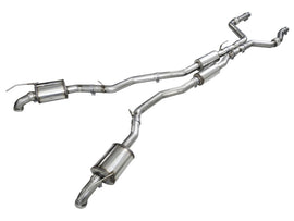 AWE Tuning 2021+ Ford Explorer Tremor 3.0TT 0FG Dual Rear Exit Exhaust w/ Bash Guard