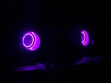 Load image into Gallery viewer, Oracle 7in High Powered LED Headlights - Black Bezel - ColorSHIFT - BC1