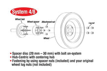 Load image into Gallery viewer, Eibach Pro-Spacer 15mm Spacer / Bolt Pattern 5x100 / Hub Center 57.1 for 96-01 Audi A4 (B5)