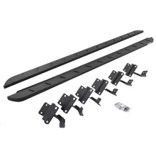 Load image into Gallery viewer, Go Rhino 15-22 Ford F-150 (17-22 Raptor) SC RB10 Slim Running Boards Kit (w/Brackets) - Tex. Blk