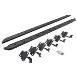 Go Rhino 15-22 Ford F-150 (17-22 Raptor) SC RB10 Slim Running Boards Kit (w/Brackets) - Tex. Blk
