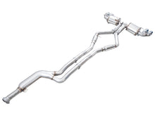 Load image into Gallery viewer, AWE Tuning 22-26 BMW M240i (G42) Touring Edition Exhaust - Chrome Silver Tips