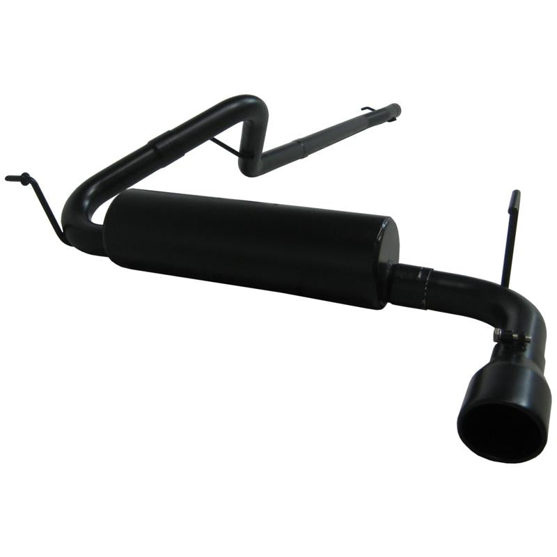 MBRP 11-14 Ford F150 3in Cat Back Single Side Exit Black Coated Exhaust System