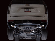 Load image into Gallery viewer, AWE Tuning 2021+ Cadillac Escalade 6.2L 0FG Dual Exit Exhaust System w/ 5in Diamond Blk Tips