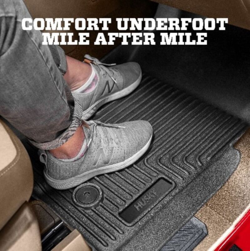 Husky Liners 15-23 Chevrolet Express/GMC Savana 1500/2500/3500 WeatherBeater Black Floor Liners