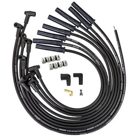 Moroso GM BBC 366-454 HEI-Style w/o Coil In Cap Ultra 40 8.5mm Multi-Angle Spark Plug Wire Set - Blk