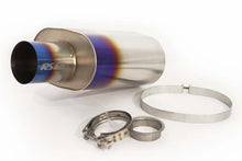 Load image into Gallery viewer, GReddy Universal 3.0in RS-Ti Oval Titanium Muffler