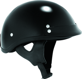 Skid Lids Traditional Helmet Black - Medium