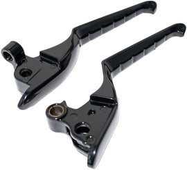 Kuryakyn Enygma Levers 08-13 HD Touring Gloss Black