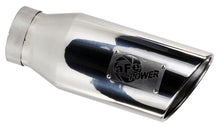 Load image into Gallery viewer, aFe Universal Bolt On Exhaust Tip Polished 5in Inlet x 6in Outlet x 12in Long
