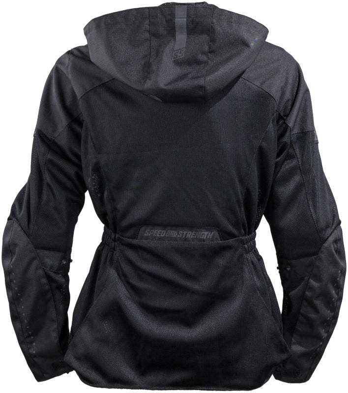 Speed and Strength Starstruck Mesh Jacket Black Womens - Small