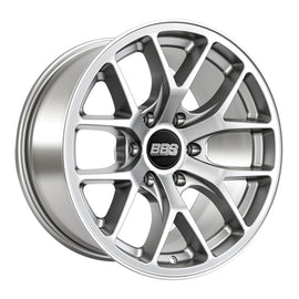 BBS TS-P 18x9in - 6x139.7 - 106.1 CB - ET0 - Satin Silver Wheel