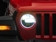 Load image into Gallery viewer, Raxiom 18-23 Jeep Wrangler JL Axial Series 9-In LED Headlights- Black Housing (Clear Lens)