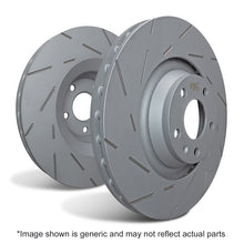 Load image into Gallery viewer, EBC 2015+ Ford Mustang (6th Gen) 2.3L Turbo (Performance Package) USR Slotted Front Rotors