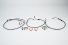 Load image into Gallery viewer, Twin Power 97-04 FLHR FLTR FLHRC Stainless Steel Dot Brake Line Kit Front +6in