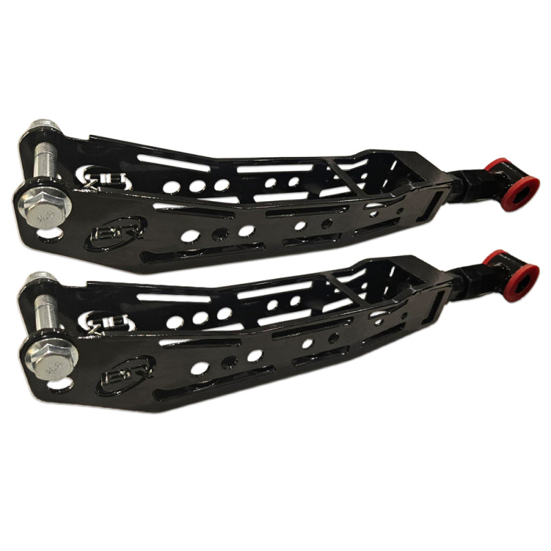 BLOX Racing Racing Rear Lower Control Arms - Blk (Toyota 86 / Scion FRS / Subaru BRZ / WRX / STi) V2