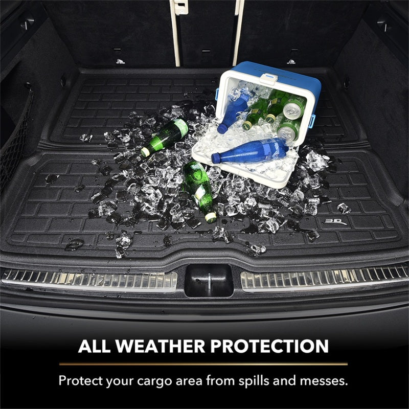 3D MAXpider 25-26 Kia EV6 Kagu Foldable Cargo Liner - Black