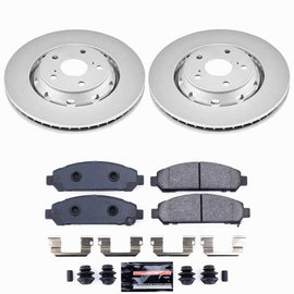 Power Stop 09-16 Toyota Venza Front Z23 Coated Brake Kit