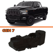 Load image into Gallery viewer, Titan Fuel Tanks 25-26 RAM 2500/3500 Cummins 4WD Crew Cab Short Bed 52 Gallon XXL Mid-Ship Fuel Tank